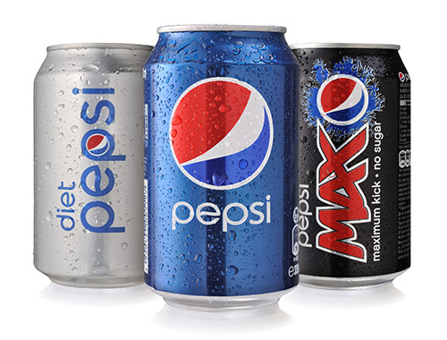 Combination Vending Machines - Pepsi cans